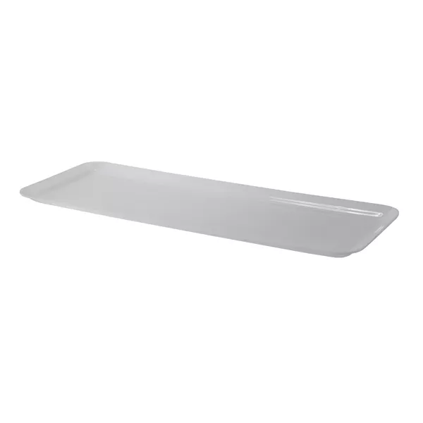 WHITE METHACRYLATE TRAY cm.81,5x31x3