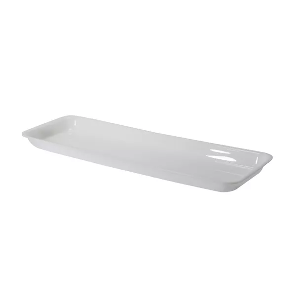 WHITE METHACRYLATE TRAY cm.73x24,5x4,5