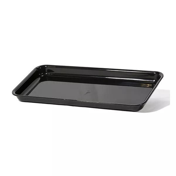 BLACK METHACRYLATE TRAY cm.22x44x3,5