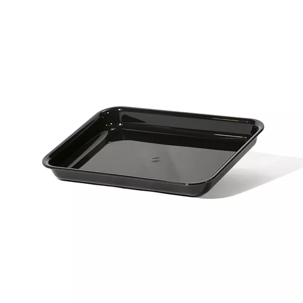 BLACK METHACRYLATE TRAY cm.22x29,5x3,5