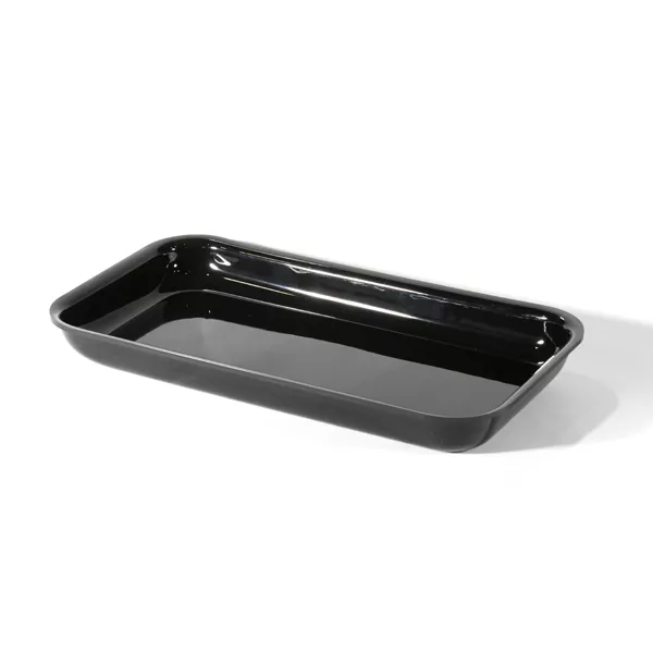 BLACK METHACRYLATE TRAY cm.42,5x23x4