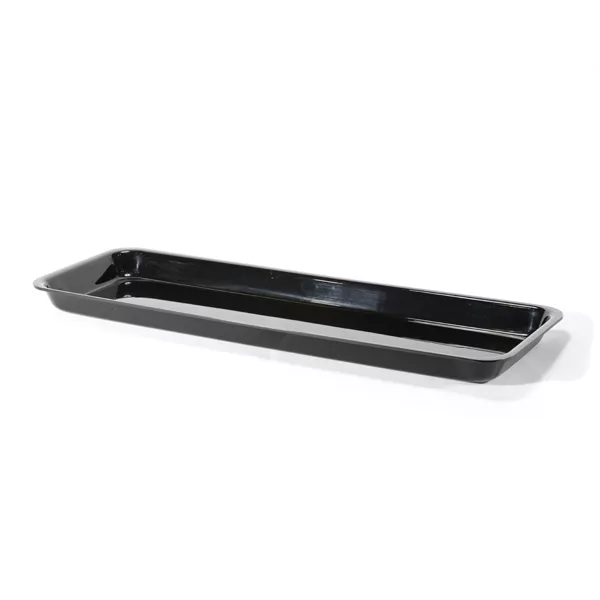 BLACK METHACRYLATE TRAY cm.73x24,5x4,5