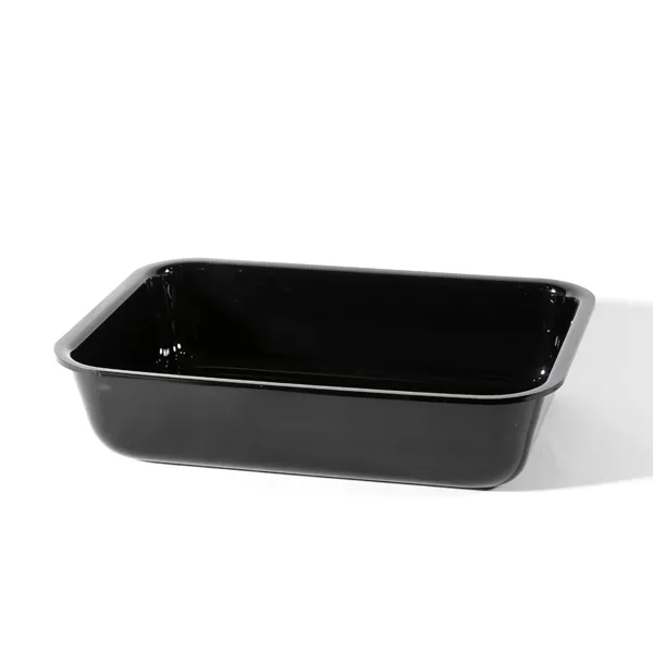 BLACK METHACRYLATE TRAY cm.40x30x10