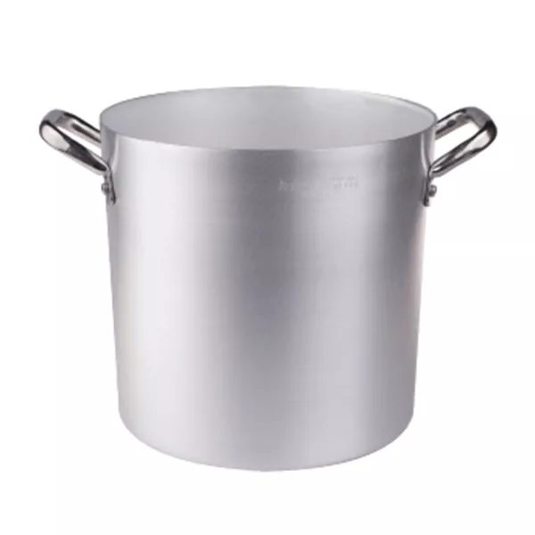 ALUMINUM POT 2 HANDLES cm. 40x37