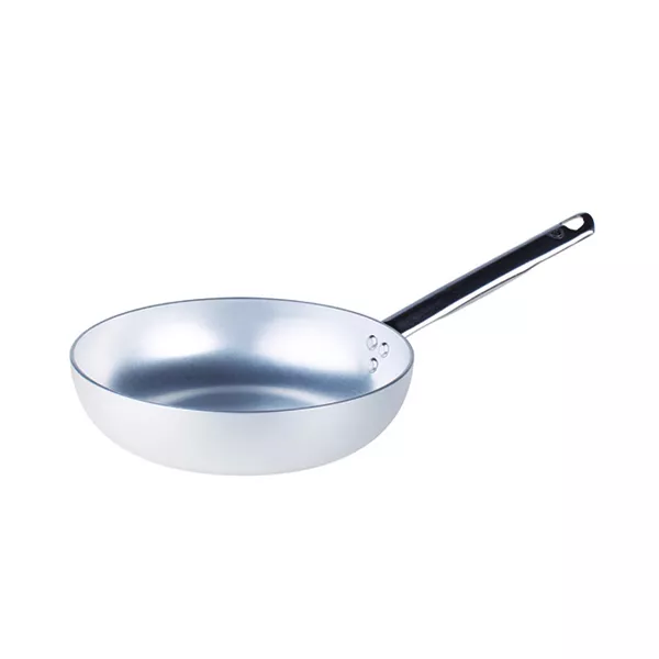 HIGH FLARED ALUMINUM FRYING PAN 1 HANDLE diameter cm. 24