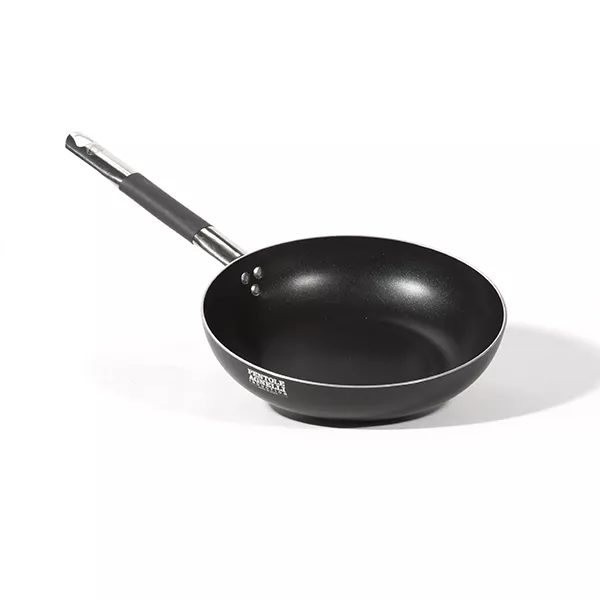 FRYING PAN INDUCTION AL-BLACK 1 HANDLE cm. 28x4.5