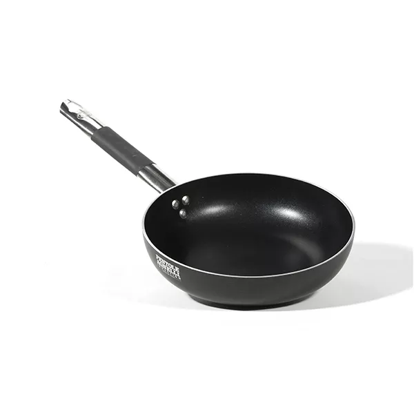 FRYING PAN INDUCTION AL-BLACK 1 HANDLE cm. 24x6.5