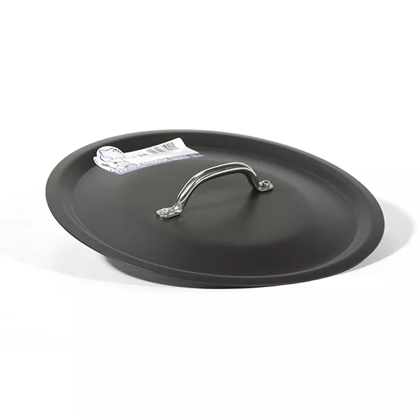 ROUND ALUMINUM COVER AL-BLACK diameter cm. 28