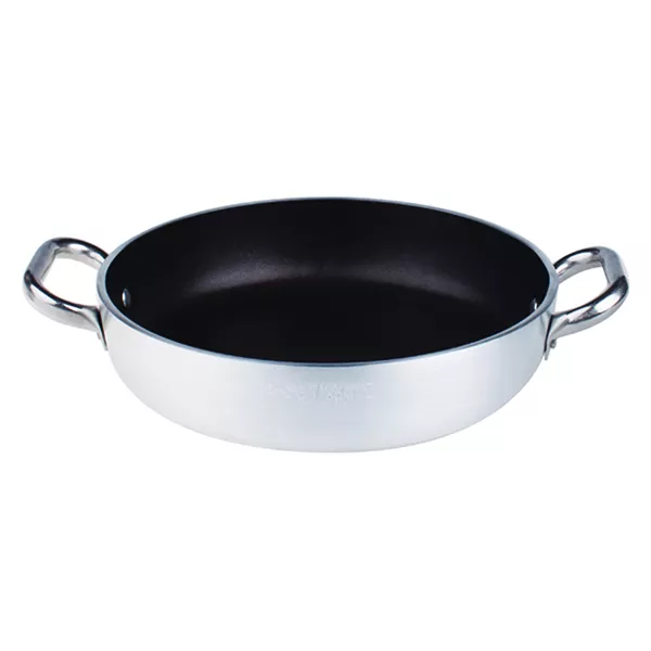 NON-STICK ALUMINUM PAN 2 HANDLES diameter cm.36