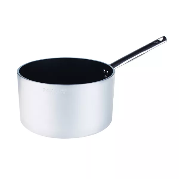 HIGH NON-STICK ALUMINUM CASSEROLE 1 HANDLE cm. 18x10