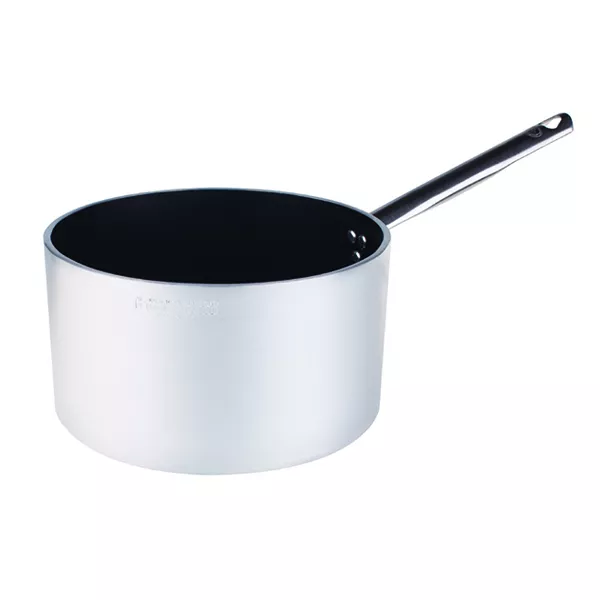 HIGH NON-STICK ALUMINUM CASSEROLE 1 HANDLE cm. 20x11.5