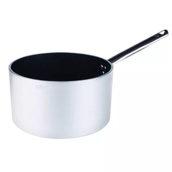 HIGH NON-STICK ALUMINUM CASSEROLE 1 HANDLE cm. 24x14