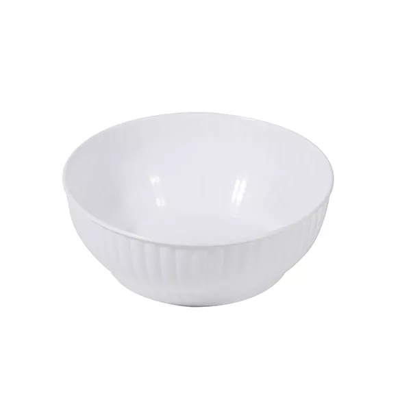 ROUND SALAD BOWL IN PP. WHITE cm.22