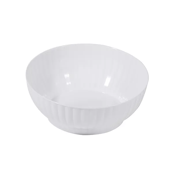 ROUND SALAD BOWL IN PP. WHITE cm.30