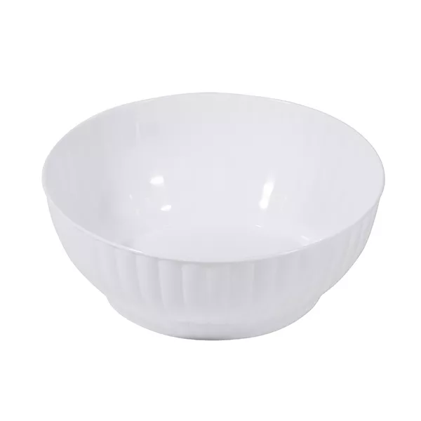 ROUND SALAD BOWL IN PP. WHITE cm.34