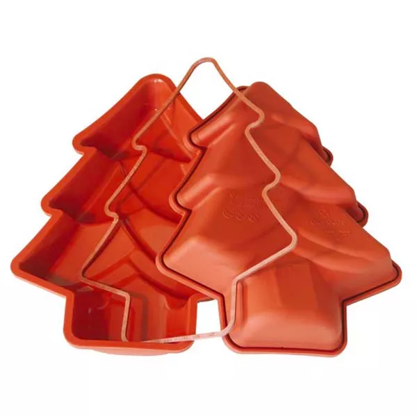 PROFESSIONAL PINE SHAPE IN SILICONE cm.28x20x4