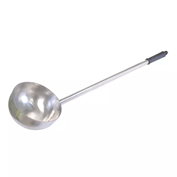 MAXI STAINLESS STEEL LADLE cm.20x80 cl.200