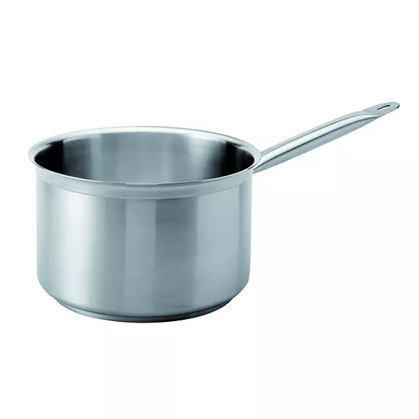 HIGH STAINLESS STEEL CASSEROLE 1 HANDLE cm. 20x13