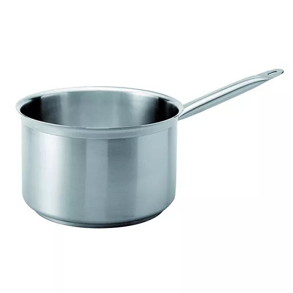 HIGH STAINLESS STEEL CASSEROLE 1 HANDLE cm. 24x15