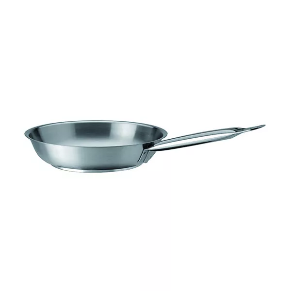 STAINLESS STEEL FRYING PAN 1 HANDLE cm. 28