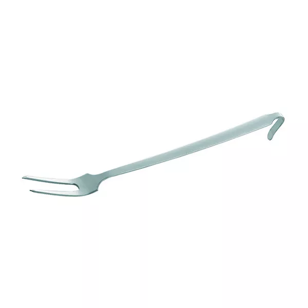 STAINLESS STEEL FORK WITH TWO PROPS cm.3,5x10x41,5