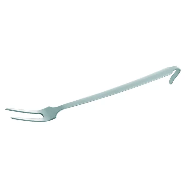 STAINLESS STEEL FORK WITH TWO PROPS cm.3,5x11x52,5