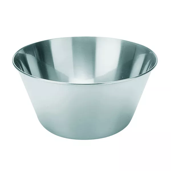 CONICAL TRAY WITH STAINLESS STEEL TOP BOTTOM capacity lt.3,75 cm.25x12,5