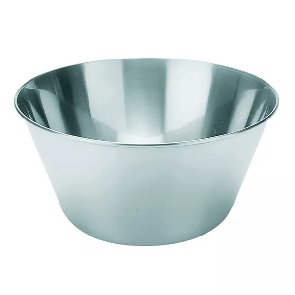 CONICAL TRAY WITH STAINLESS STEEL TOP BOTTOM capacity lt.5 cm.28,5x13