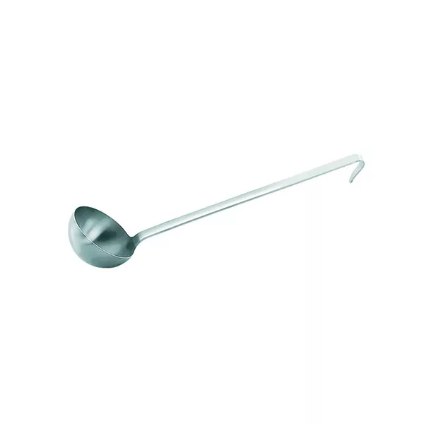 STAINLESS STEEL LADLE cm.7x34,5 cl.8