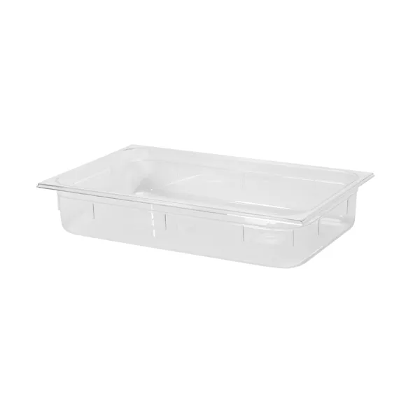 GASTRONORM POLYCARBONATE TRAY 1/1 cm.53x32,5x10 capacity lt.15,0