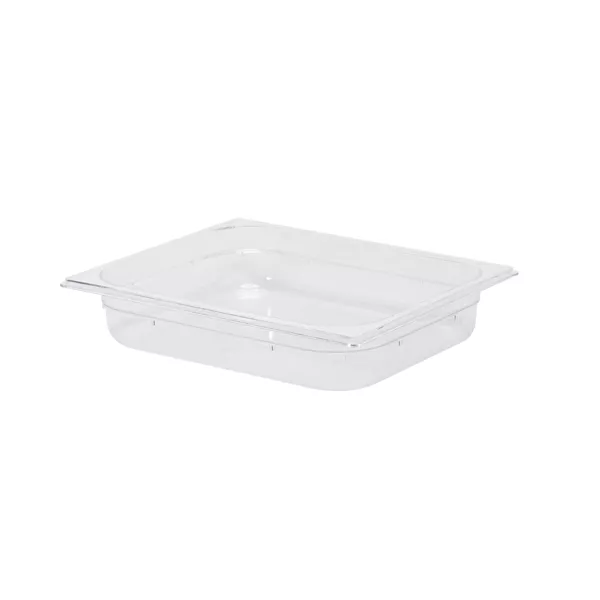 GASTRONORM POLYCARBONATE TRAY 1/2 cm.32,5x26,5x6,5 capacity lt.4,7