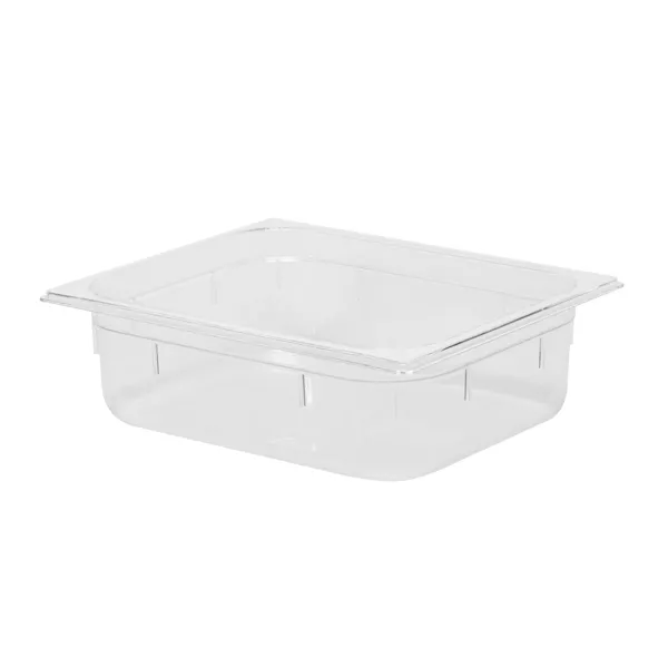 GASTRONORM POLYCARBONATE TRAY 1/2 cm.32,5x26,5x10 capacity lt.7,2