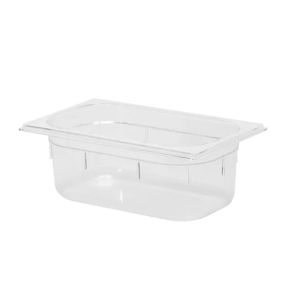 GASTRONORM POLYCARBONATE TRAY 1/4 cm.26,5x16,2x10 capacity lt.3,2