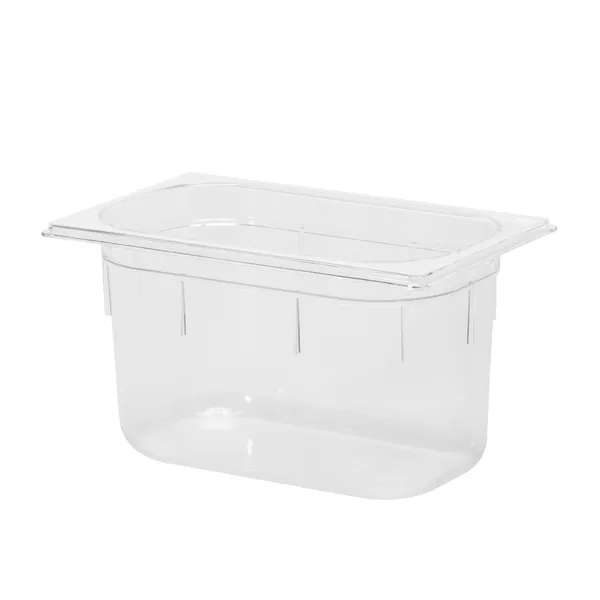 GASTRONORM POLYCARBONATE TRAY 1/4 cm.26,5x16,2x15 capacity lt.4,9