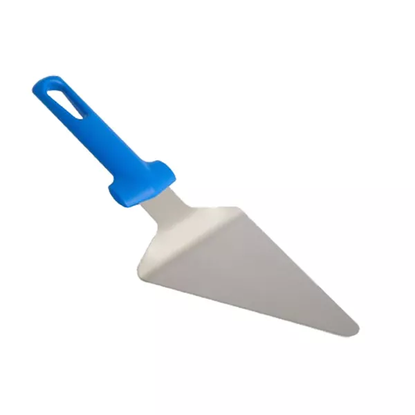 TRIANGULAR STAINLESS STEEL PIZZA SHOVEL cm.14,5x19