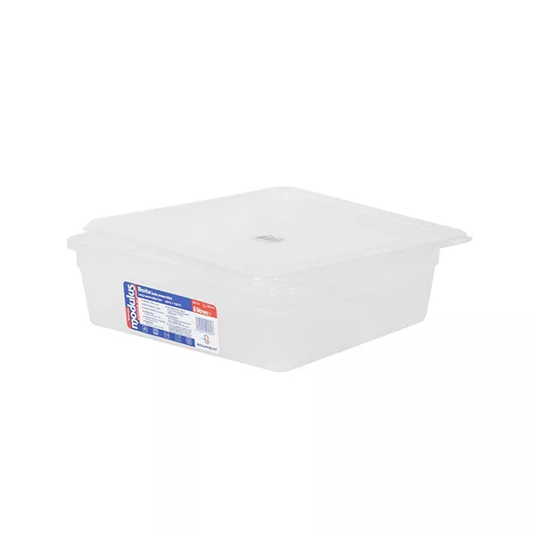 MODULUS TRAY IN PP GASTRONORM 2/3 cm.32,5x35,4x10 WITH LID