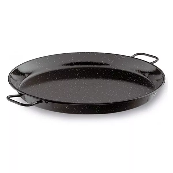 PAELLA PAN IN ENAMELLED IRON diameter cm.65 for 22 portion