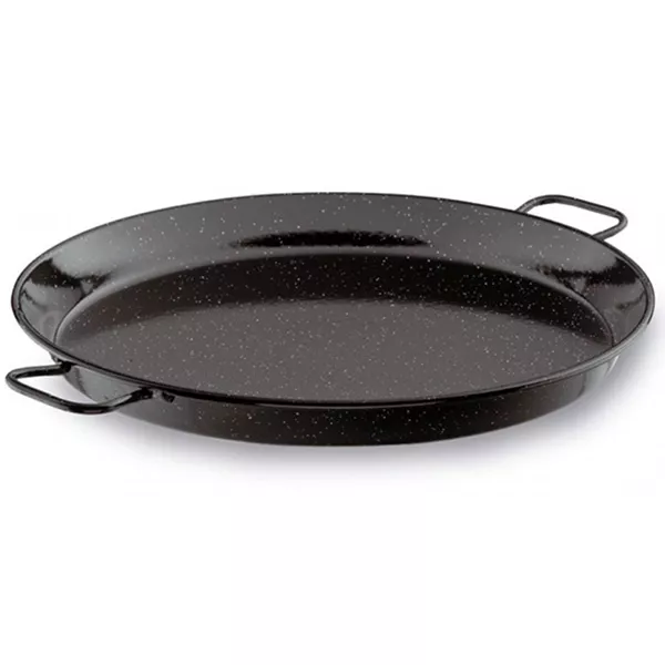 PAELLA PAN IN ENAMELLED IRON diameter cm.90 for 50 portion
