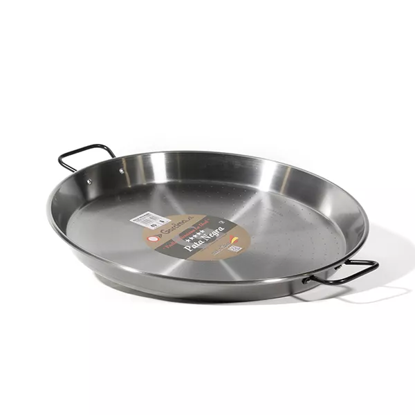 PROFESSIONAL IRON PAELLA PAN diameter 45 cm for 6 portions