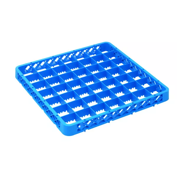 RAISED 49 COMPARTMENTS FOR DISHWASHER BASKETS cm.50x50x4,5