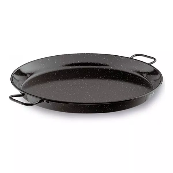 PAELLA PAN IN ENAMELLED IRON diameter cm.50 for 14 portions