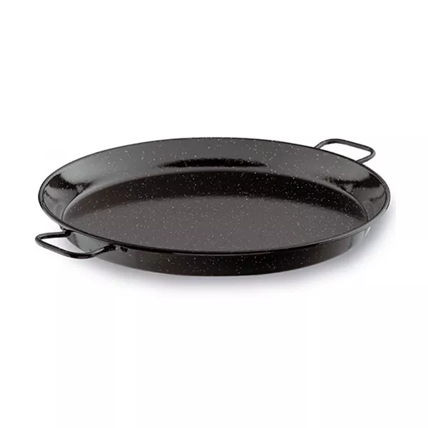 PAELLA PAN IN ENAMELLED IRON diameter cm.36 for 7 portions