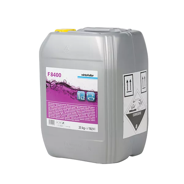 WINTERHALTER F8400 DETERGENT TANK FOR DISHES AND DISHES lt.18,9 kg.25 ( UN 1719 CAUSTIC ALKALI LIQUID, NOS, 8 , II - quantities not exceeding the exemption limits prescribed in 1.1.3.6 )
