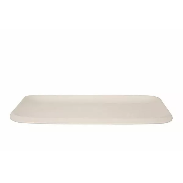 RECTANGULAR PORCELAIN SERVING TRAY INFINITY cm.40x23,5