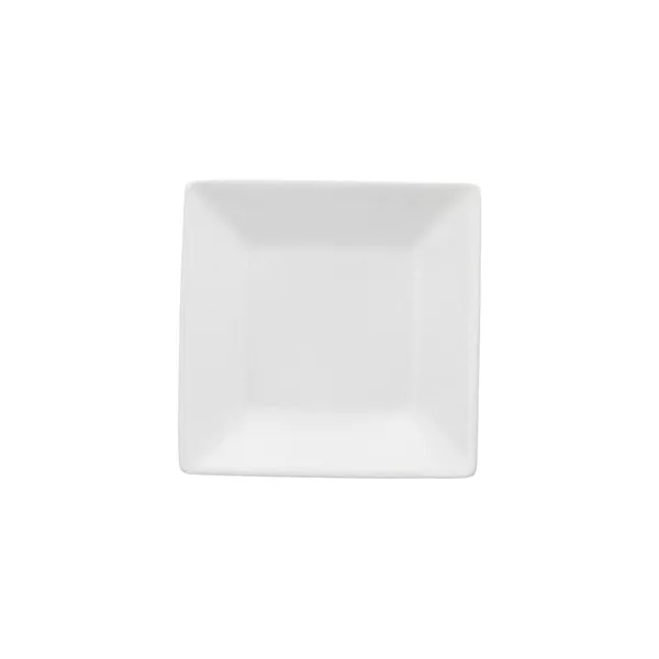 PLAIN SQUARE PORCELAIN PLATE cm.10