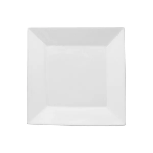 PLAIN SQUARE PORCELAIN PLATE cm.25