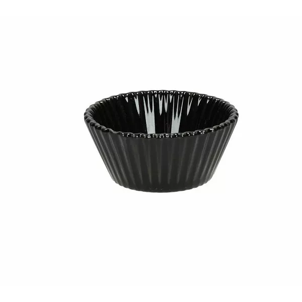 SET 6 pz. CUP CAKES PORCELAIN diam.6.7 H3 MIGNON NERO