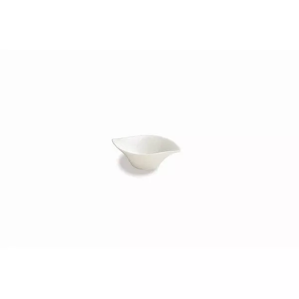 MINI WHITE ESSE PORCELAIN APPETIZER cm.12x8x3h