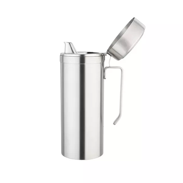 STAINLESS STEEL OIL CAN capacity liters. 1