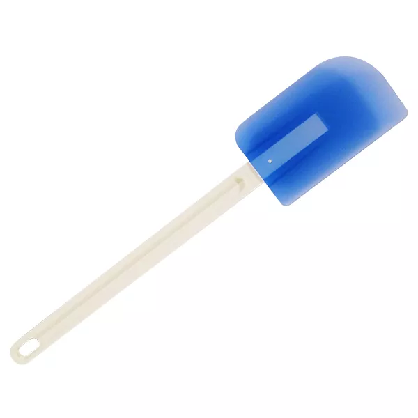 BLUE SILICONE SPATULA cm.35